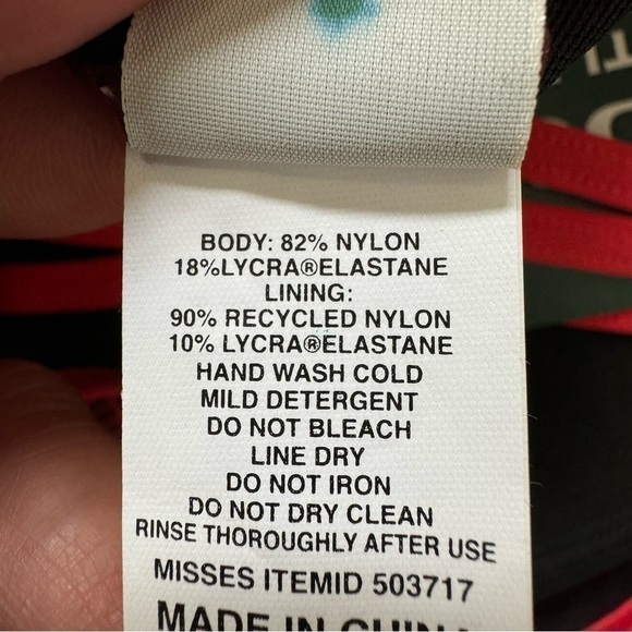 L.L Bean Womens Tankini Swimwear size 6 - Picture 10 of 12